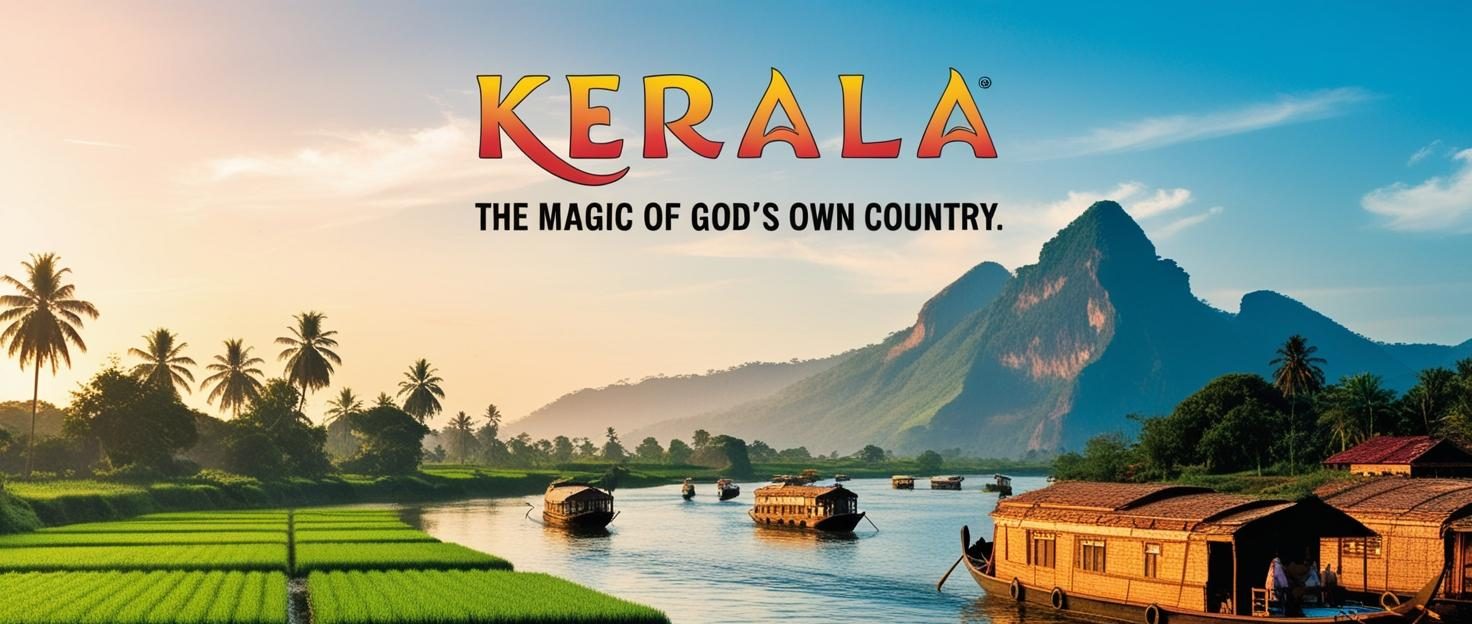 Kerala tourism shines with Alleppey’s serene backwaters. Enjoy houseboat rides through lush canals, a hidden gem of nature and tranquility in Kerala.
